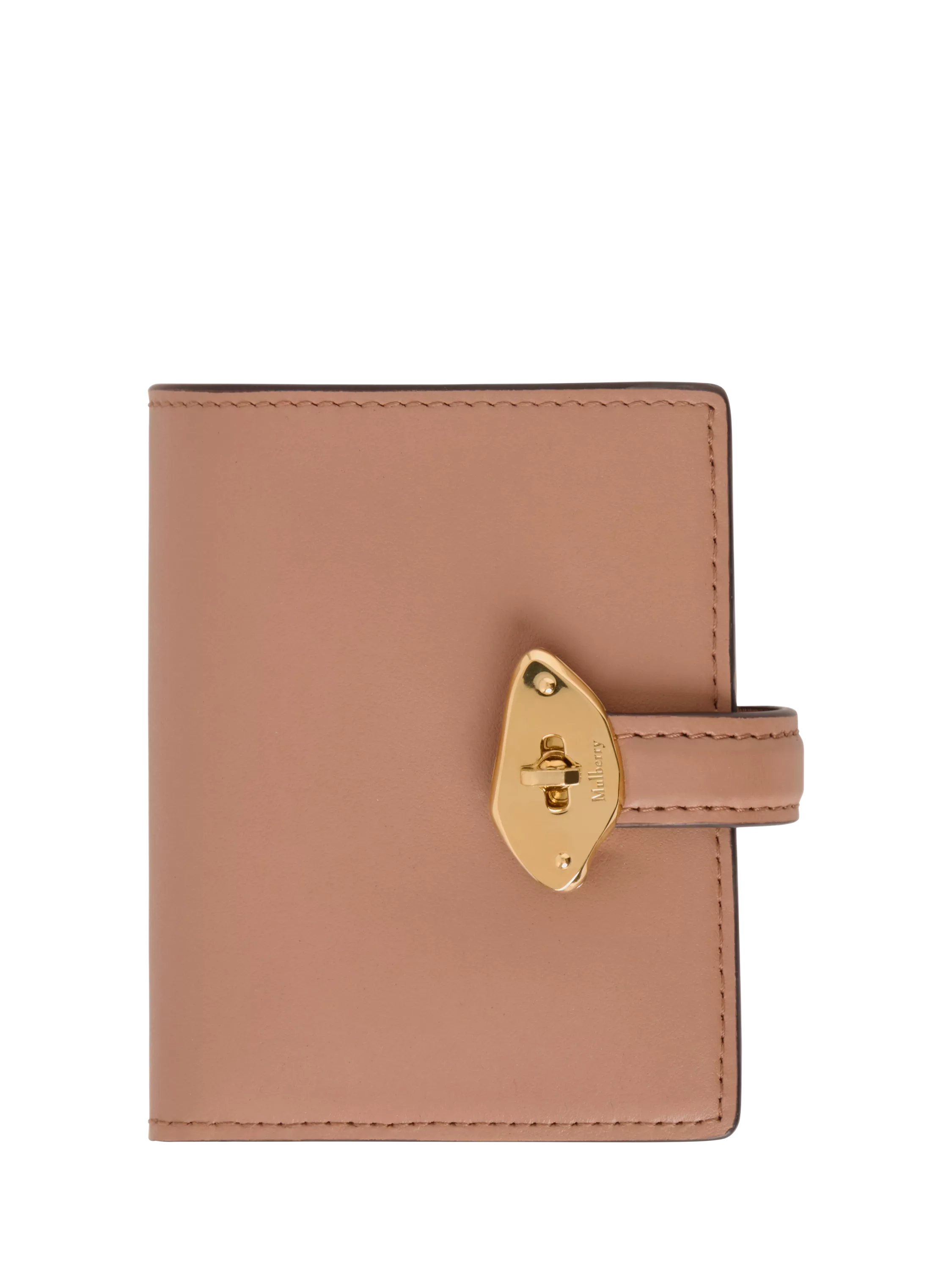 Mulberry Lana High Gloss Leather Compact Wallet - McGrocer