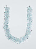 Chunky Tinsel Silver Iridescent