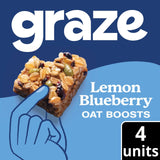 Graze Lemon Blueberry Oat Boosts Flapjack Snack