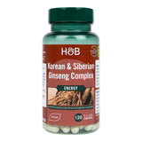 Holland & Barrett Korean & Siberian Ginseng Complex Vegan Capsules