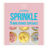 M&S 9 Sprinkle Cupcakes Serves 9