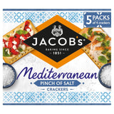 Jacob's Mediterranean Pinch of Salt Crackers Multipack