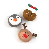 Holly & Robin Festive Ping Pong Balls Cat Toy