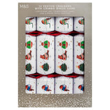M&S Fun Robins Family Christmas Crackers