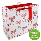 Bows Large Christmas Gift Bag