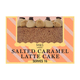 M&S Salted Caramel Latte Cake