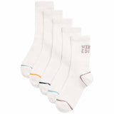 M&S Boys, Sports Socks, 4-7 Large, White