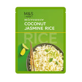 M&S Microwave Coconut Jasmine Rice