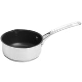 M&S Stainless Steel Non-Stick Milk Pan, Diameter 14cm