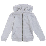 M&S Boys Cotton Plain Hoodie, 3-4 Years, Grey