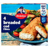 Birds Eye 4 MSC Breaded Cod Fish Fillets
