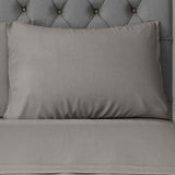 M&S Comfortably Cool Lyocell Rich Pillowcases, Dark Grey