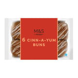 M&S 6 Cinn-a-yum buns