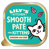 Lily's Kitchen Cat Smooth Chicken & Cod Pate for Kittens