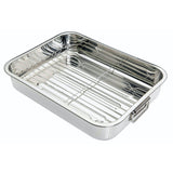 KitchenCraft Stainless Steel Roaster With Rack