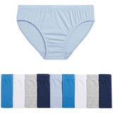 M&S Boys 10pk Pure Cotton Briefs, 3-4 Years, Blue