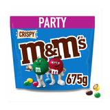 M&M's Crispy Milk Chocolate Party Mix Bulk Snack Bag