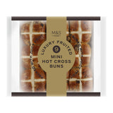 M&S 9 Mini Luxury Fruited Hot Cross Buns