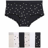 M&S Heart Shorts, 5-6 Years, Black