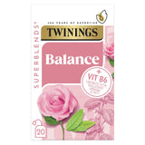 Twinings Superblends Balance Tea with Rose and Lemon Balm