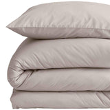 M&S Collection Cotton Rich Bedding Set, Single, Mink