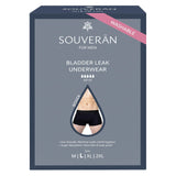 SOUVERAN, BOXER for MEN (Bladder Leak), Black, Size L