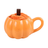 Autumn Pumpkin Shaped Mug & Socks Set