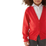 M&S Cotton Cardigan, 2 Pack, 5-6 Years, Red