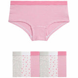M&S Collection Girls, Cotton Stripes & Stars Shorts, 8-9 Years, Pink