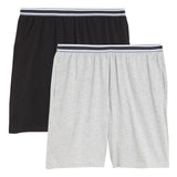 M&S 2 Pack Pure Cotton Pyjama Shorts, L