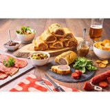 Toppings Pies Hand Finished Traditional Sausage Roll Selection 6 x 180g