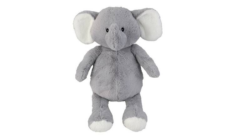 14inch Safari Elephant Soft Toy - McGrocer
