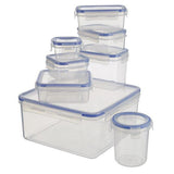 Sainsbury's Home 8pc Klip Lock Storage Set