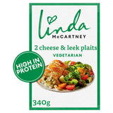 Linda McCartney's Vegetarian Cheese & Leek Plaits x2 340g