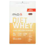PhD Diet Whey Protein Powder Vanilla Crème 1kg