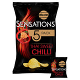 Walkers Sensations Thai Sweet Chilli Multipack Crisps 5x25g