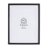 Habitat Skinny Metal Frame - Black - 5x7"