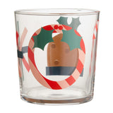 Habitat Festival Icons Printed Glass Tumbler