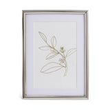 Habitat Skinny Metal Picture Frame - Silver - 19x14cm