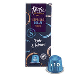 Sainsbury's Espresso Decaff Pods, Taste the Difference x10 52g