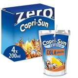 Capri-Sun Zero Cola Kids Juice Drink 4 x 200ml
