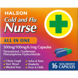 Haleon Cold & Flu Nurse All in One Capsules x16
