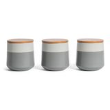 Habitat Grey Speckle Storage Canister