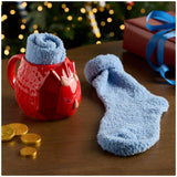 Sainsbury's Home Red Dinosaur Head Mug with Kids Socks Set