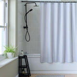 Sainsbury's Home Waffle Shower Curtain - Grey