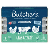 Butcher's Lean & Tasty Low Fat Dog Food Trays 12x150g