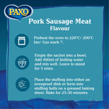Paxo Pork Sausage Meat Flavour Stuffing Mix, Limited Edition 170g
