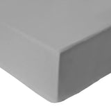 Habitat Cotton Rich 180 TC Dove Grey Fitted Sheet