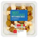 Sainsbury's Pimento Stuffed Olives with Spanish Cheese 160g