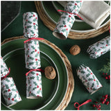 Sainsbury's Home Pack of 12 Holly Cracker Cube